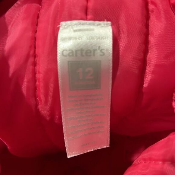 Carter’s infant pink 12 month snow pants - Picture 7 of 7